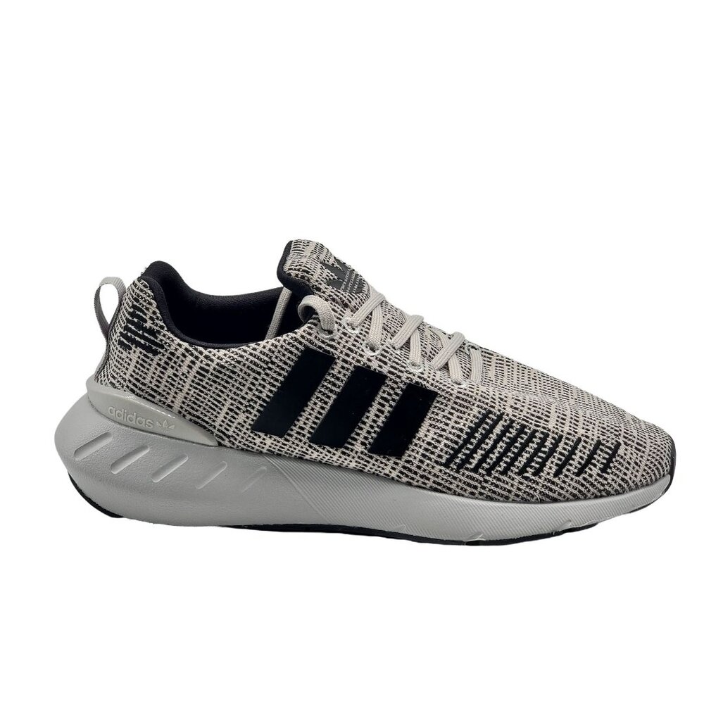 Adidas Swift Run‎ 22 Mens Gray Black Running Shoe Sneaker GZ1555 Size 6